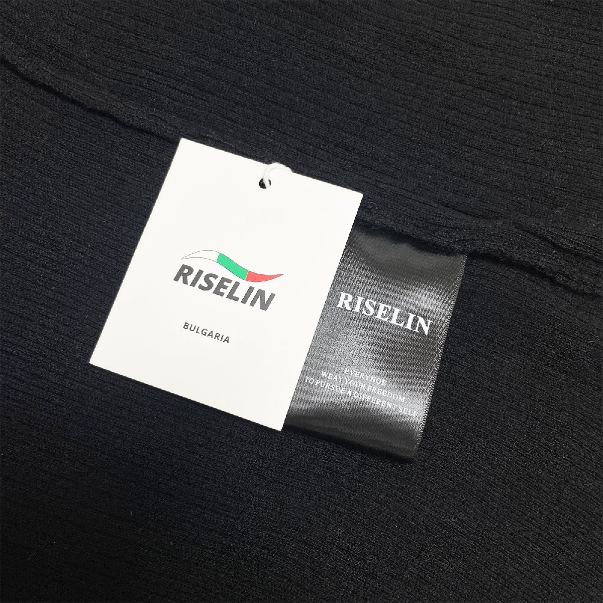 最高級ヨーロッパ製※定価2万◆ブルガリア発※RISELIN タンクトップ 薄手 レース 透かし ニット トップス 着痩せ レディース 夏 L/48サイズ_画像7