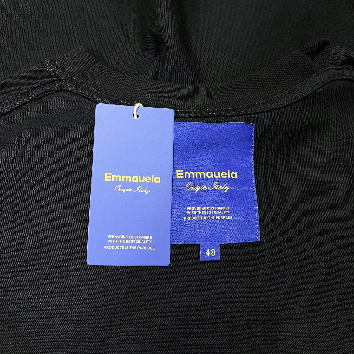 絶賛・半袖Tシャツ 定価2万◆Emmauela・イタリア・ミラノ発◆上質 吸汗 通気 ソフト 個性 クマ プルオーバー カットソー ストリート 夏 2XL_画像10