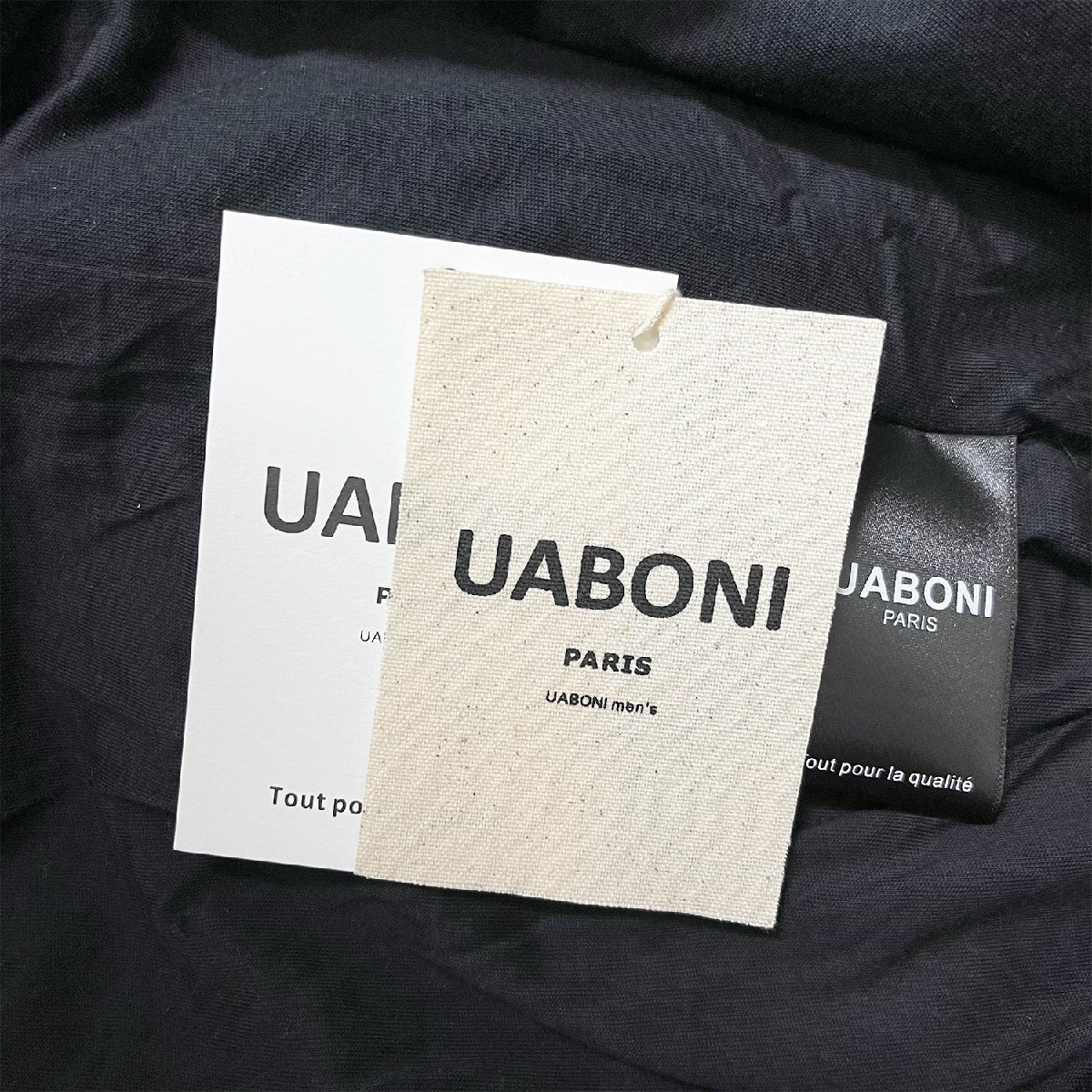 人気EU製＆定価5万◆UABONI*Paris*パーカー*ユアボニ*パリ発◆上質ミンク/カシミヤ混 柔らかい ふわふわ 快適 プルオーバー 個性 M/46_画像10