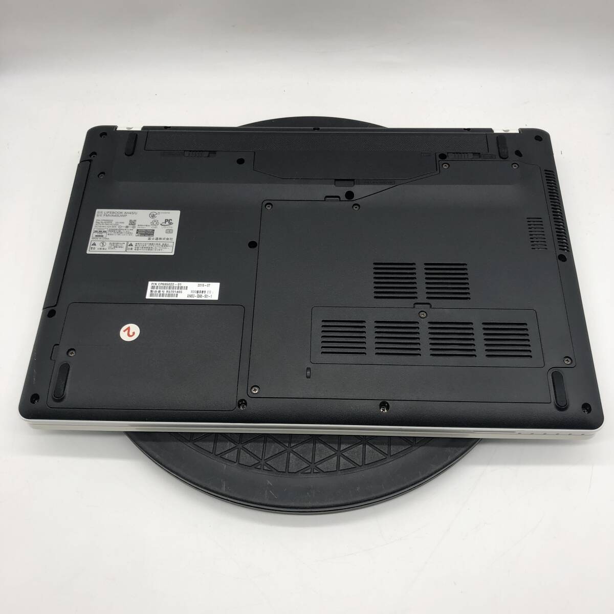 【美品】富士通 FMV LIFEBOOK AH45/U FMVA45UWP CPU Core i3 5005U RAM8GB SSD256GB 15.6型 Windows11 Office 中古 PC ノートパソコンの画像8