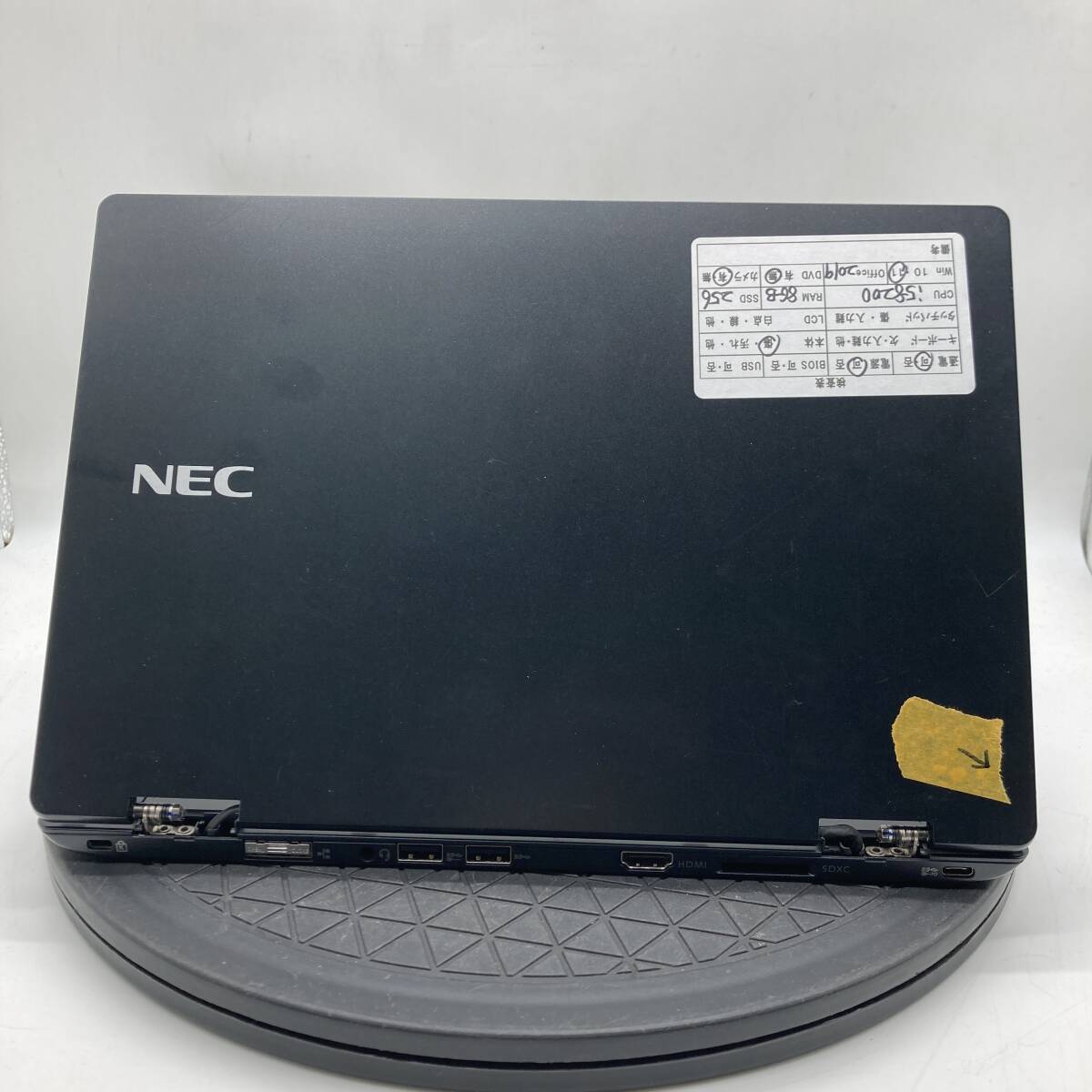 【格安処分】NEC VersaPro PC-VKT13HZG5 CPU 第8世代 Core i5-8200Y RAM8GB SSD256GB フルHD カメラ Win11 Office PC ノートパソコン 5の画像6