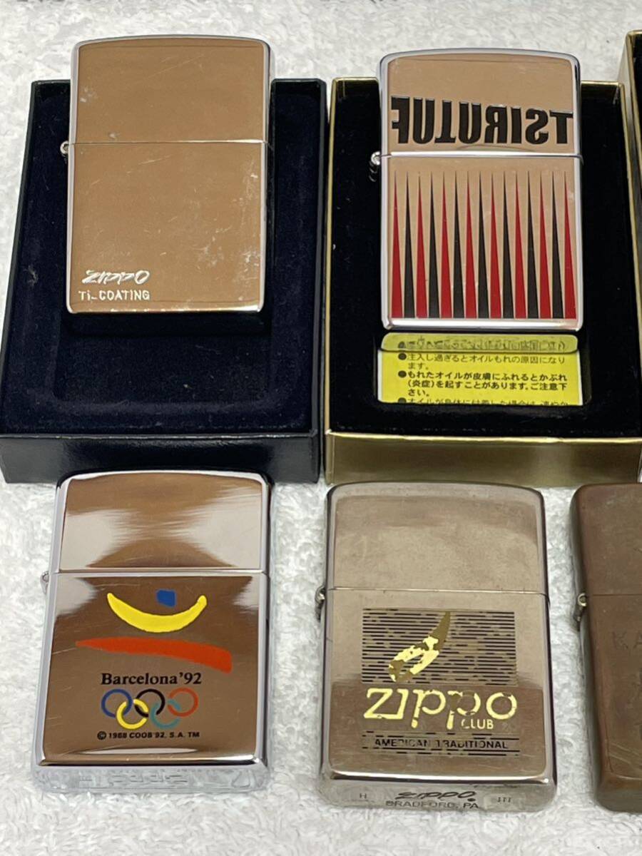 【48-24】1円〜 Zippo ジッポー ライター まとめ 10点 現状出品 喫煙 喫煙具 シルバー 箱付きあり 同梱不可の画像3