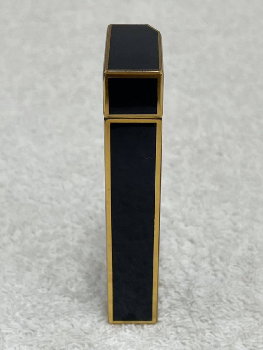 【48-28】1円〜【美品】Cartier カルティエ ライター 現状出品 喫煙 喫煙具 ブラック×ゴールド 同梱不可の画像5