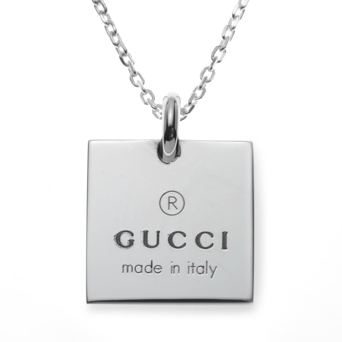 ◆GUCCI グッチ◆ ネックレス ペンダント アクセサリー メンズ レディース アウトレット シルバー 送料無料 223869-J8400 8106_画像1