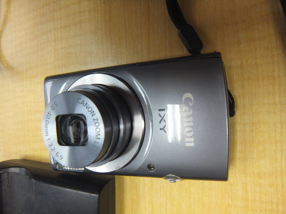 Cannon キャノン コンパクトデジタルカメラ IXY150 シルバー デジカメ コンデジ 映像機器の画像4