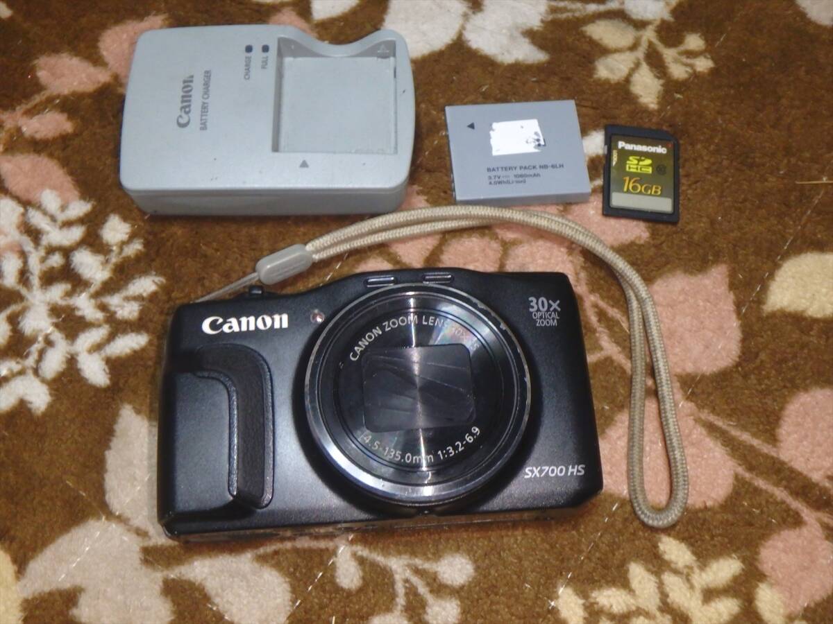 送料無料 Canon PowerShot SX700 HS デジタルカメラ 難あり