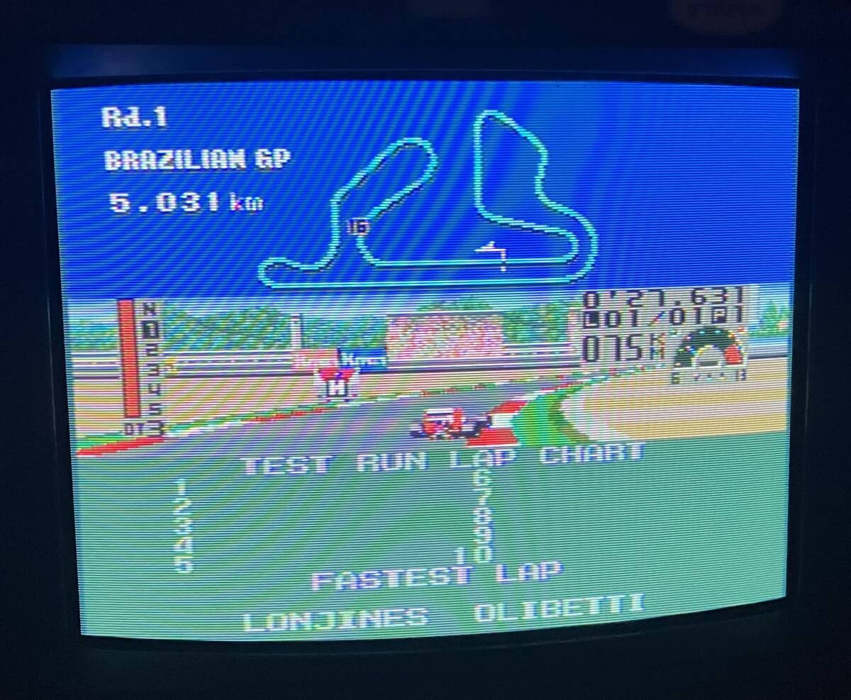 [動作確認済み][まとめ売り][PCE][HuCard] PCエンジン ソフトのみ F1トリプルバトル / F1サーカス / F1サーカス91の画像8