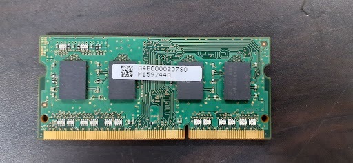 L0423-14 PCメモリ2枚セット SAMSUNG PC3L-12800S（DDR３L-1600）4GB×2枚 (計8GB）の画像5