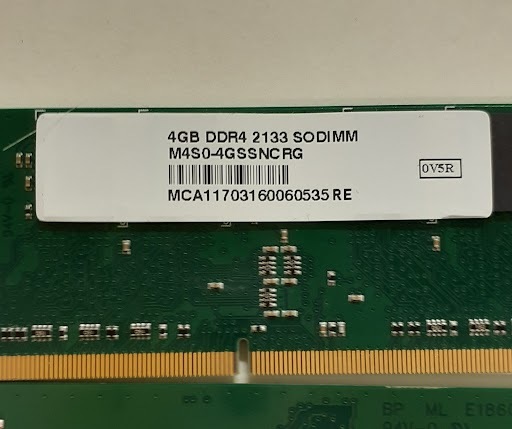 L0427-06 PCメモリ2枚セット ELECOM PC4-17000(DDR4-2133) EW2133-N4G/RO×2 各4GB 計8GBの画像3