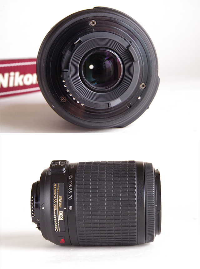 美品 ニコン デジタルカメラ D3200 ダブルレンズ /AF-S DX 18-55 3.5-5.6G VR /AF-S DX 55-200 4-5.6G EDの画像6