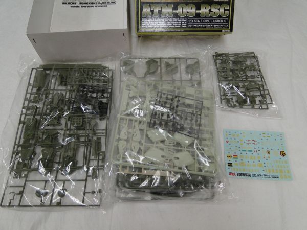 【内袋未開封/未組立】WAVE プラモデル 装甲騎兵ボトムズ 1/24 ATM-09-RSC スコープドッグ・レッドショルダー/ダウンフォーム/80サイズの画像2