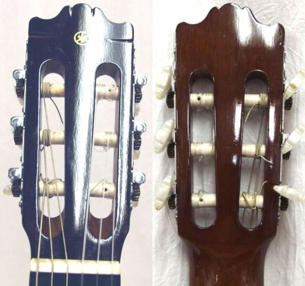 YAMAHA/ヤマハ C-180 日本製 クラシックギター ハードケース付き/170サイズの画像4