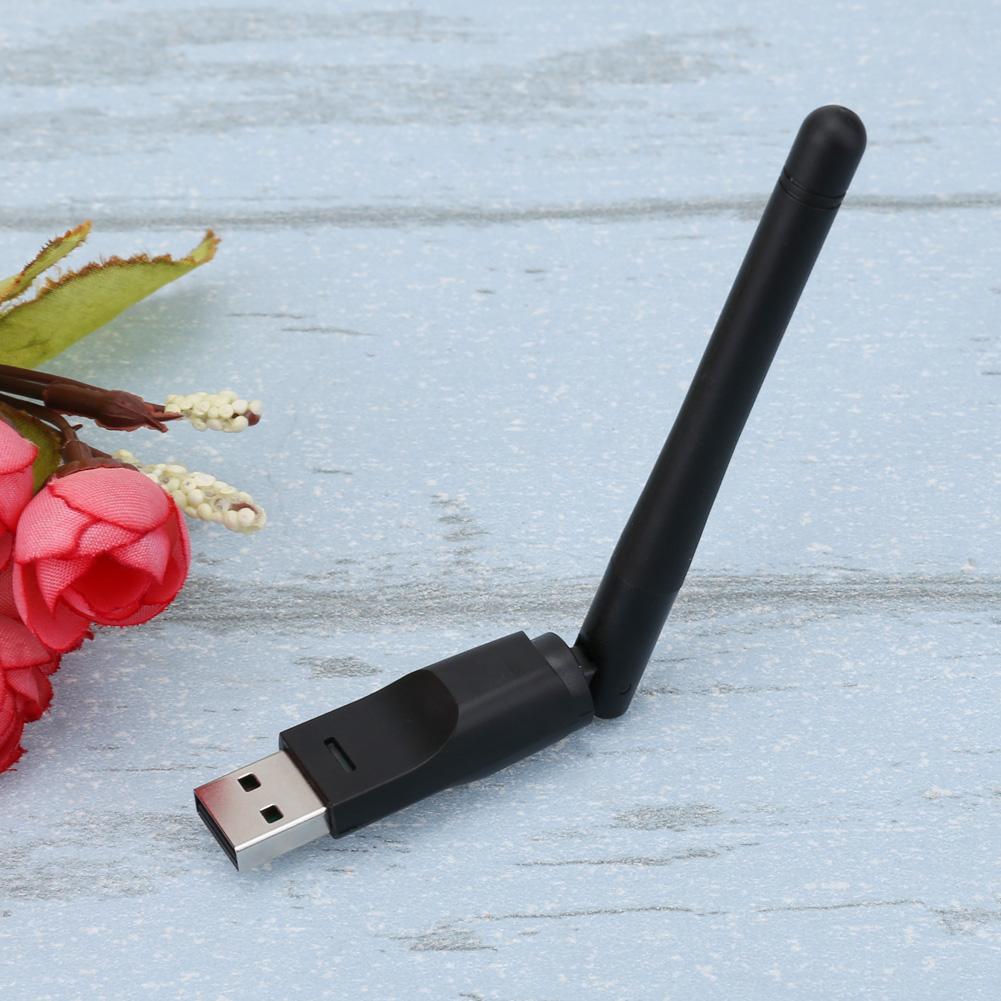 USB 無線LAN、無線子機 、Wi-Fi アンテナ ドングル アダプター 受信機 ワイヤレスネットワークカード,LANケーブル不要 PC専用の画像1