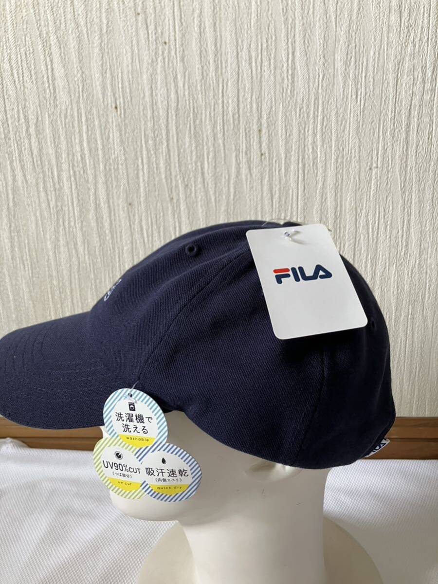  не использовался * filler FILA темно-синий темно-синий Logo колпак шляпа 56-58*