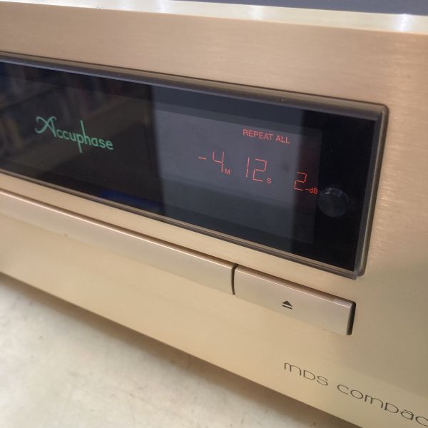 【再生確認済】Accuphase DP-500 CDプレーヤー アキュフェーズ リモコン付き| ピュア・オーディオ トリオ