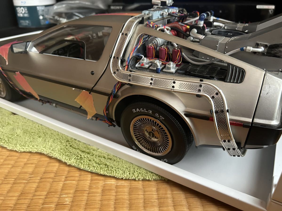 デロリアン デアゴスティーニ デアゴスティーニ デロリアン 1/8 ジャンク
