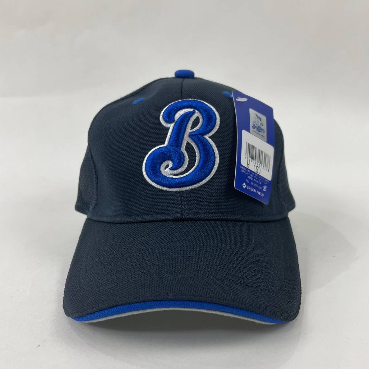 新品 横浜ベイスターズ YOKOHAMA BAYSTARS/横浜ベースターズ 野球 デッドストック 帽子 キャップ ベイスターズ 青 Z19の画像2