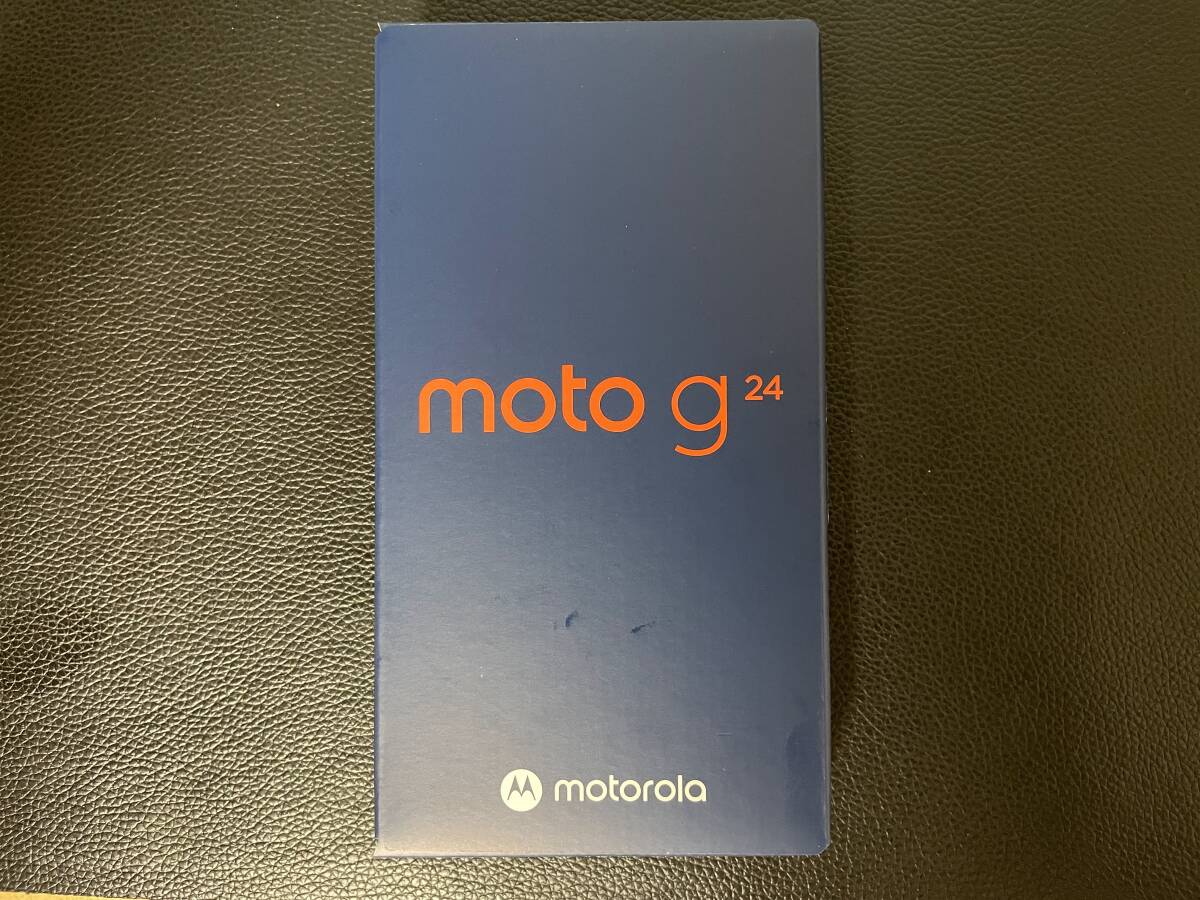 【未使用】モトローラ moto g24 マットチャコール 8GB/128GB Android14の画像2