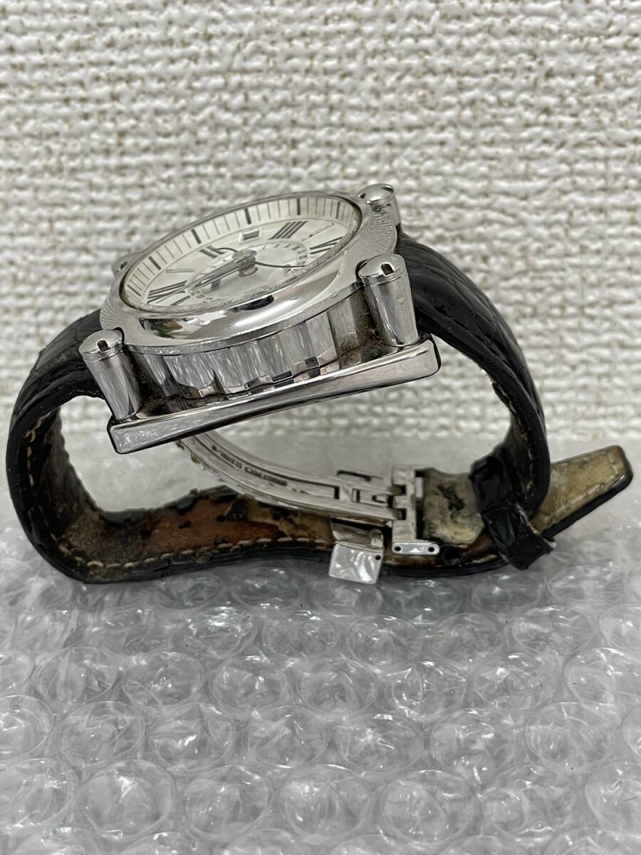 SEIKO/セイコー/ガランテ/自動巻き/スプリングドライブ/GMT/SD/5R66/シルバー/ブラック/腕時計/メンズ/7N0017/0418cの画像4