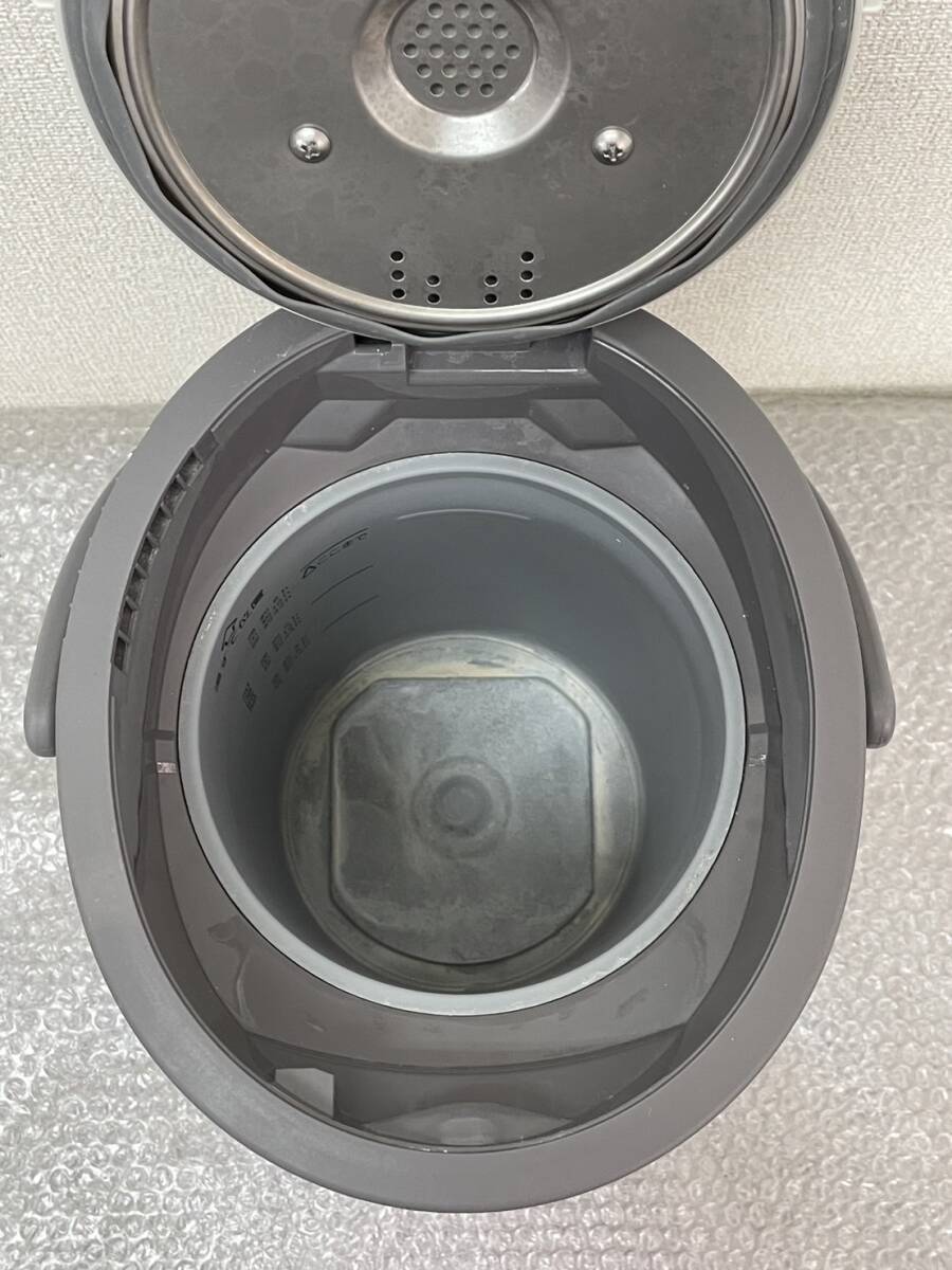 ZOJIRUSHI/象印/スチーム式加湿器/約4.0L/フィルター不要/長時間加湿/連続加湿約8時間/グレー/2022年製/EE-DC50/0419f_画像7