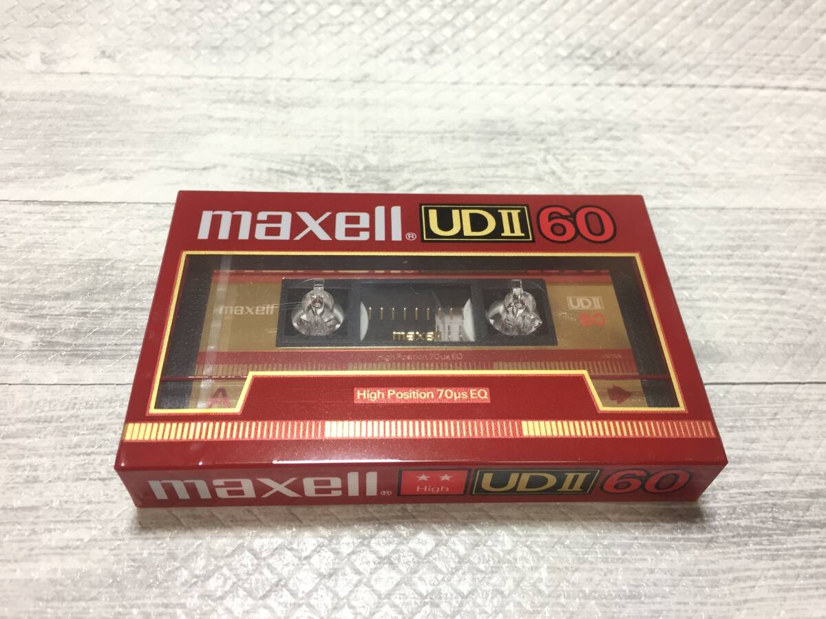 レア 未使用品 MAXELL UDⅡ 60 ハイポジ レトロ 送料140円～の画像1