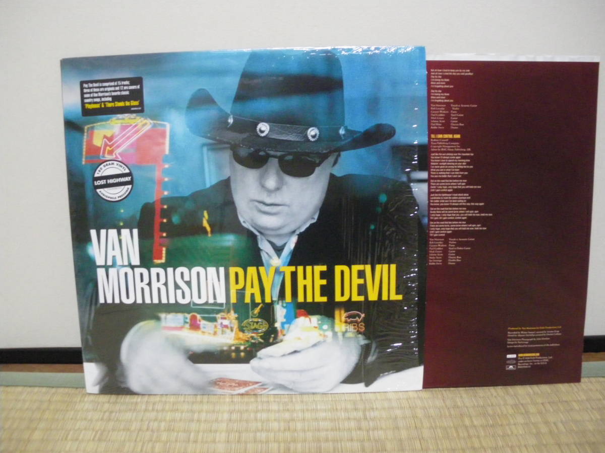 LP]Van Morrison ヴァン モリソン / Pay The Devil ペイ ザ デヴィル/シュリンク/12in Analog RECORD レコード_画像1