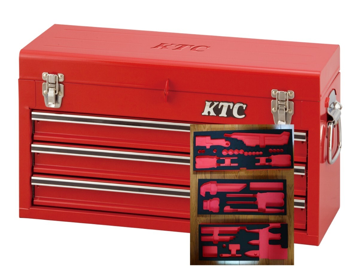 KTC　 工具箱　レッド　SKX0213 ツールチェスト_画像1
