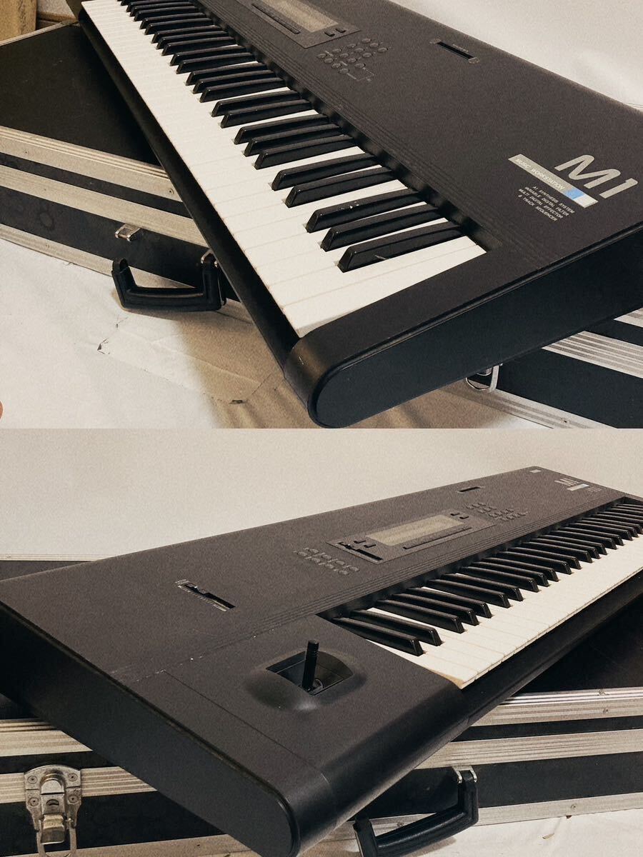KORG コルグ M1 シンセサイザー キーボード 楽器 鍵盤楽器 ハードケース付き 通電のみ確認の画像4