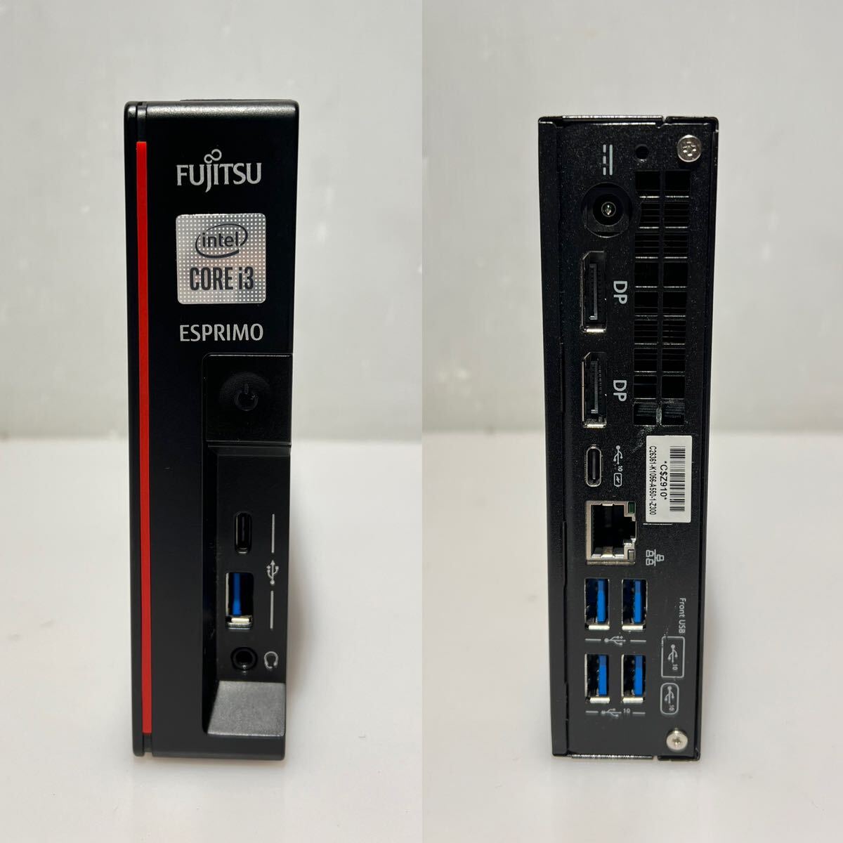 FUJITSU 富士通 小型PC ESPRIMO G9010/H ミニPC Fujitsu FMVB1601FZ i3-10100の画像5