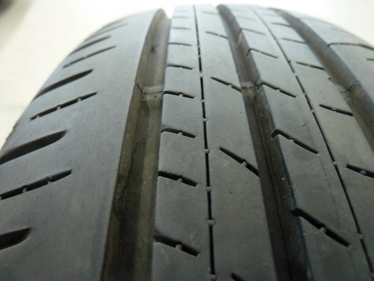 ●●2404-NT37L DUNLOP ダンロップ ENASAVE エナセーブ EC300+ 2021年製 165/65R14 79S 2本セット 8~9分山 バリ山！_画像7