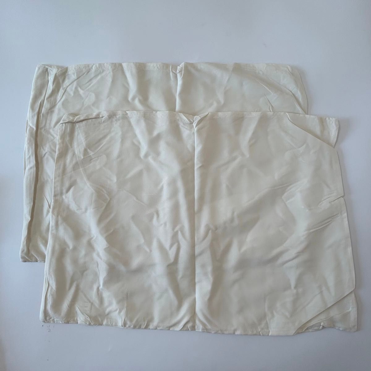 新品未使用 枕カバー オフホワイト ピロケース 43×63 2枚セット