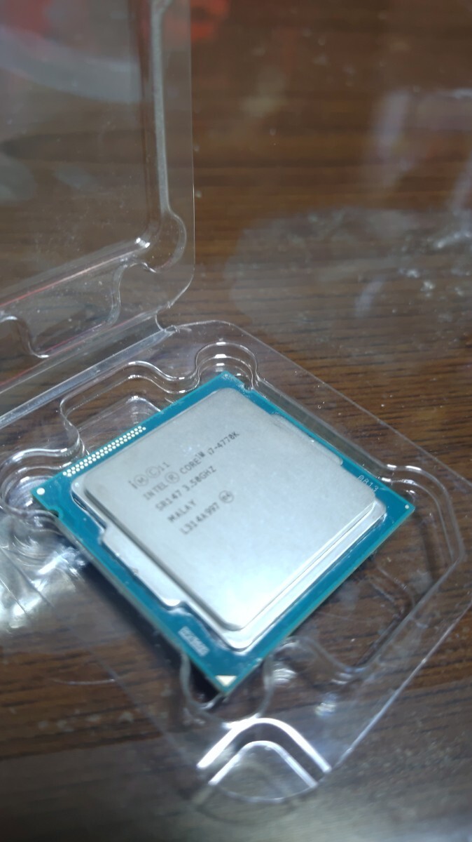 インテル　CORE i7-4770K LGA1150 中古　虎徹 MarkⅡ　中古セット_画像2