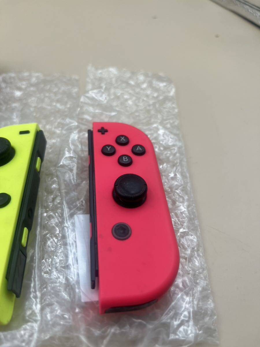 Nintendo ニンテンドー NintendoSwitch Joy-Con ニンテンドースイッチ ジョイコンHAC-015 HAC-016 色違い アシメントリーの画像4