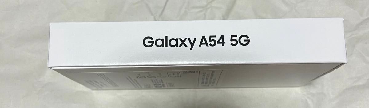 新品・未使用 GALAXY A54 ホワイト