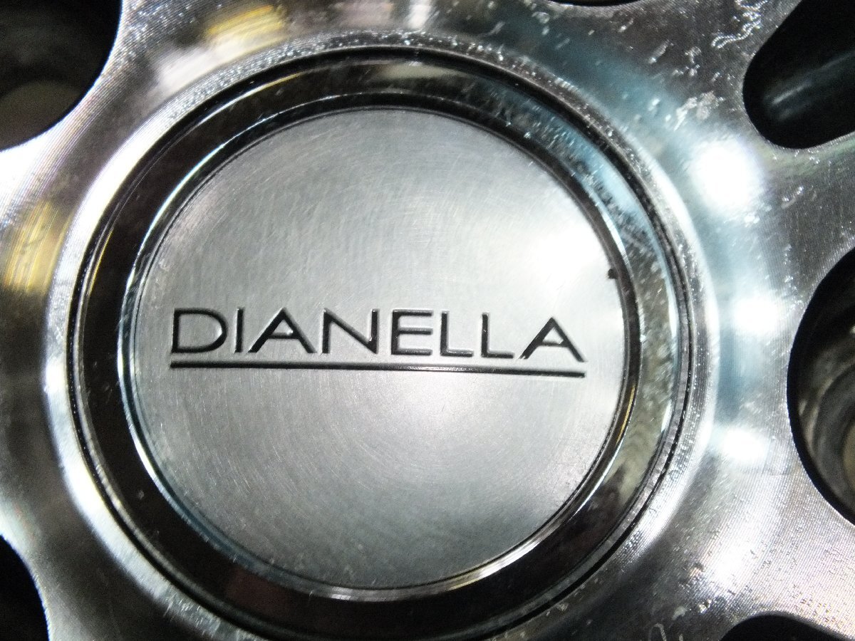 DIANELLA ディアネラ 18インチ アルミ ホイール 18x7J +43 5穴 PCD114.3 ハブ径 70mm 4本セットの画像9