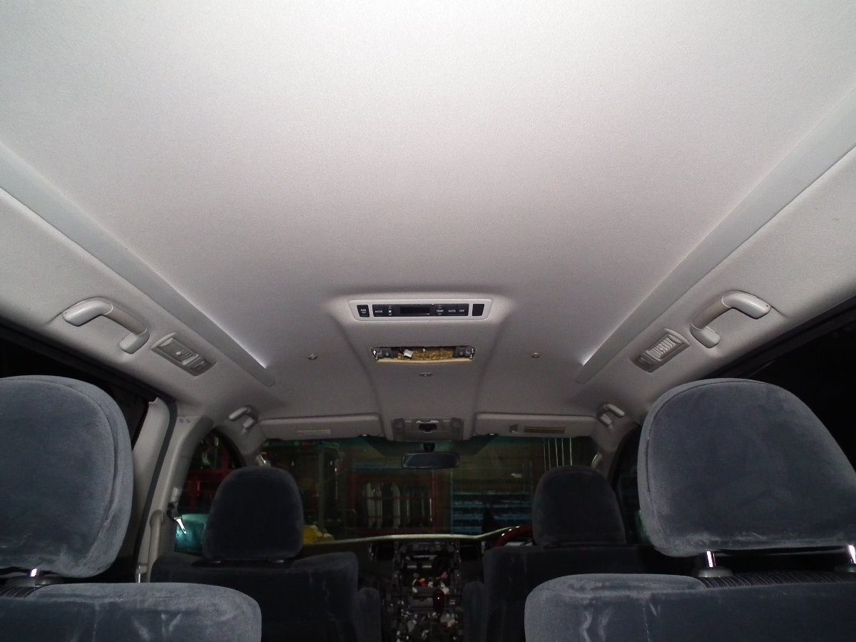 S3694 Toyota Vellfire Alphard ヴェルファイア 20系 ANH20 ANH25 ATH20 GGH20 GGH25 純正　ルーフパネル 天井内張 天張り　※配送制限有_画像2