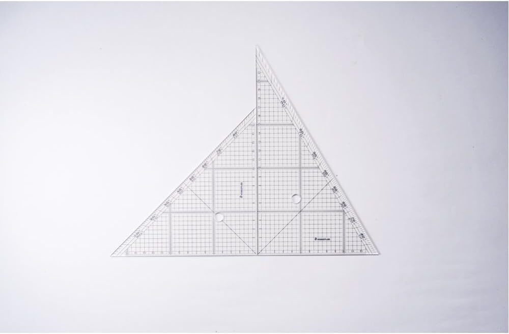 ステッドラー 三角定規 製図 セット レイアウト用 24cm 966 24_画像2