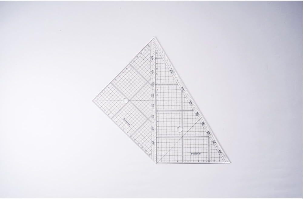 ステッドラー 三角定規 製図 セット レイアウト用 24cm 966 24_画像3