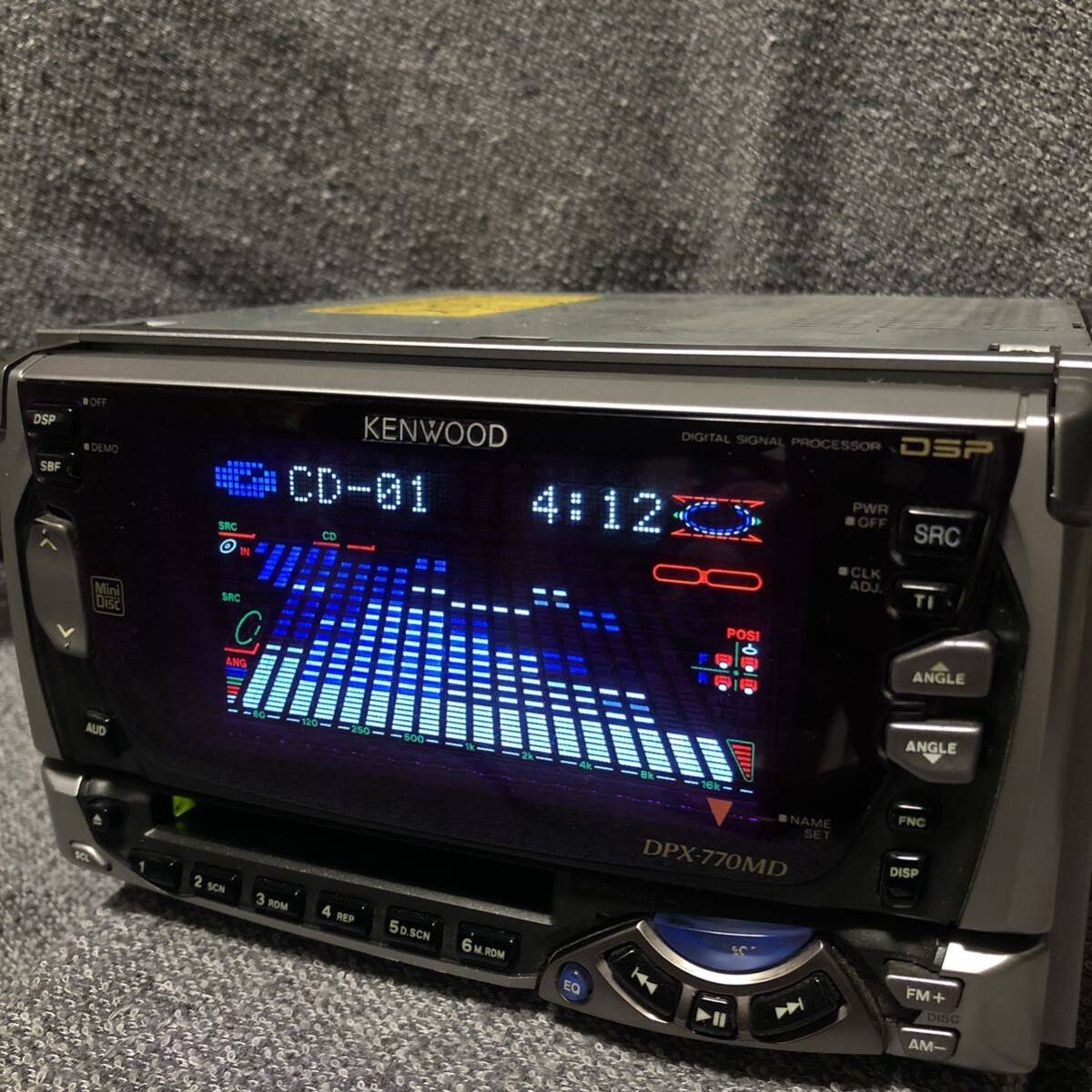 KENWOOD DPX-770MD CD\MDデッキ ケンウッドの画像1