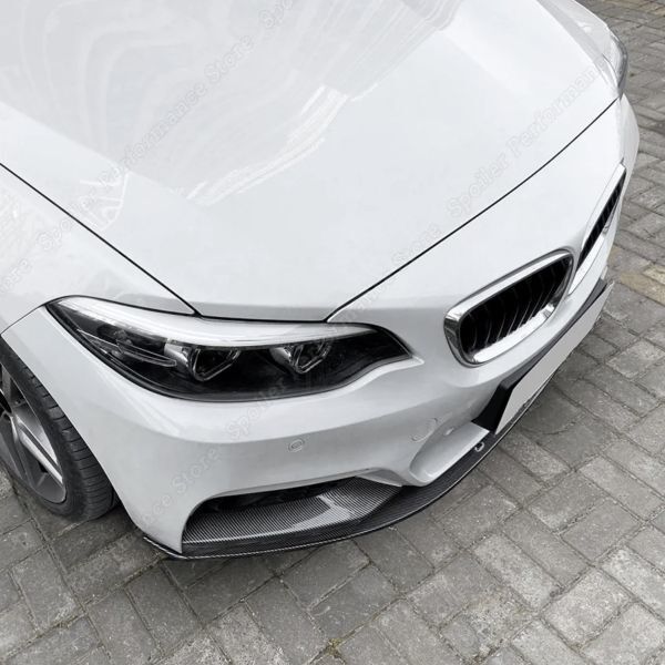 【送料無料】フロントバンパー リップスポイラー セット カーボン BMW F22 F23 Mスポーツ 2014-2022の画像3