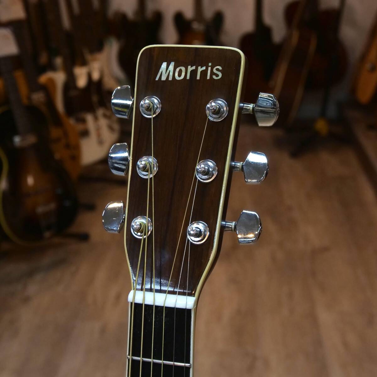 MORRIS：MD-51■アコースティックギター■現状お渡し■下取り放出品■ドルフィンギターズヤフオク■DOLPHIN GUITARSの画像8