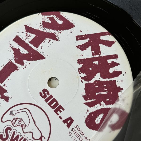 ◆ THE TIMERS 不死身のタイマーズ レコード 2枚組 帯付き ジャンク LP盤 音楽 バンド 忌野清志郎の画像9