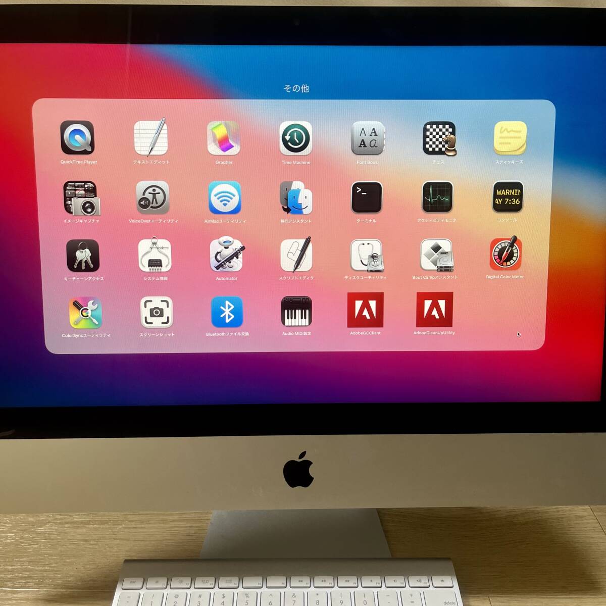 ★21.5インチ OS BigSur Apple iMac Mid 2014 A1418/Core i5 1.4GHz/メモリ8GB/HDD1TB/一体型 PC アップル マック の画像9