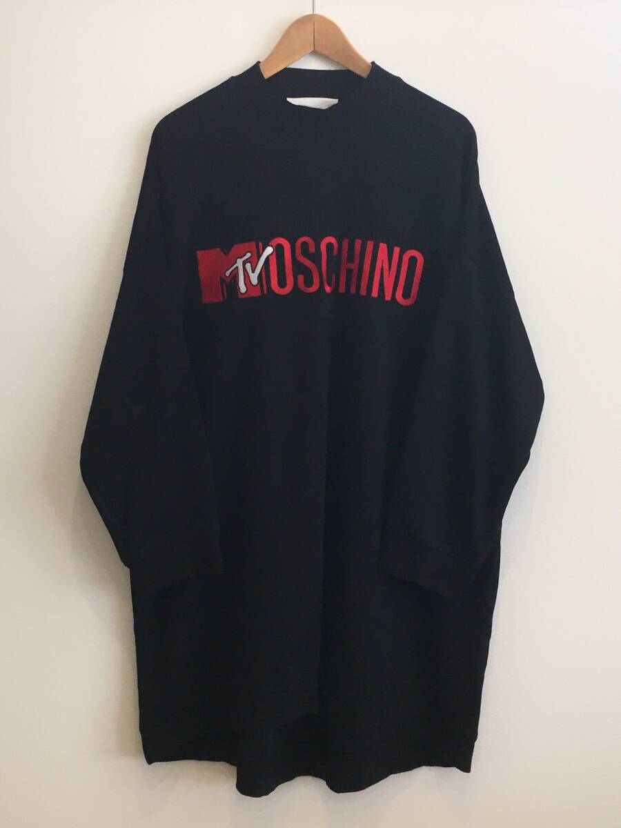 美品 H&M MOSCHINO モスキーノ ワンピース コラボ S MTV_画像1