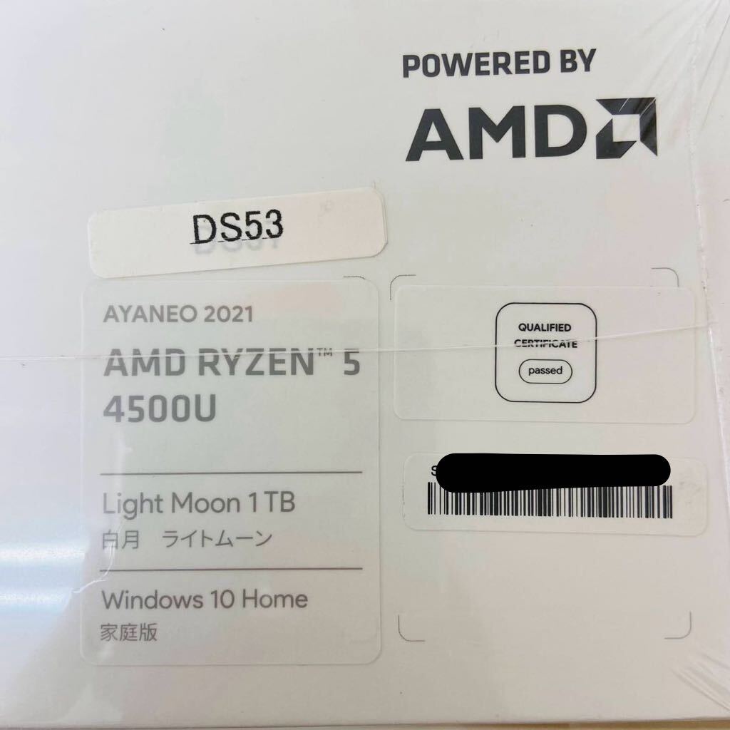  unopened goods ayaneo 2021 light moon AMD Ryzen5 4500U memory 16GB 1TB i17773 80 size shipping 
