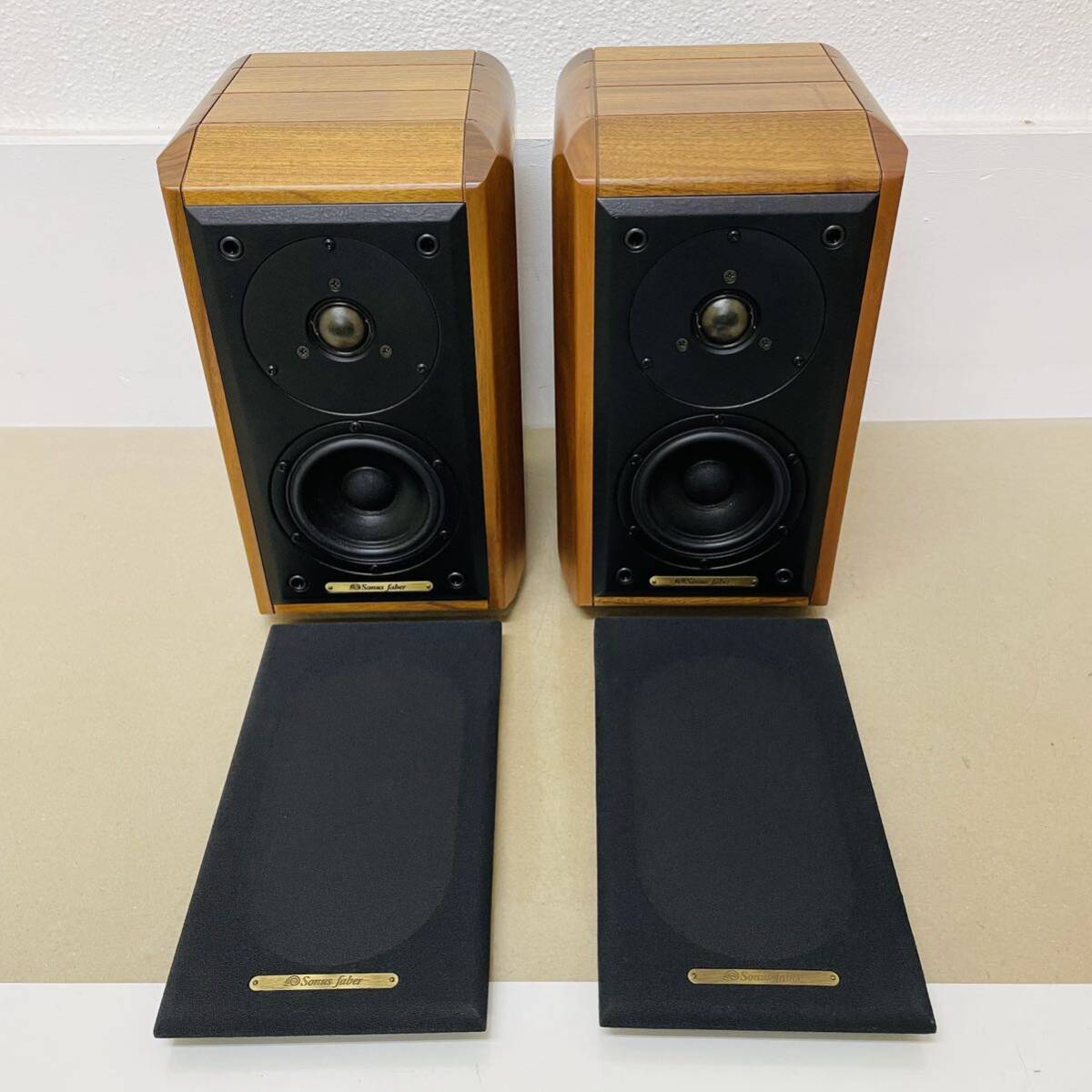 美品 Sonus faber MINIMA Vintage スピーカー i17913  140サイズ発送 音出し確認済みの画像2