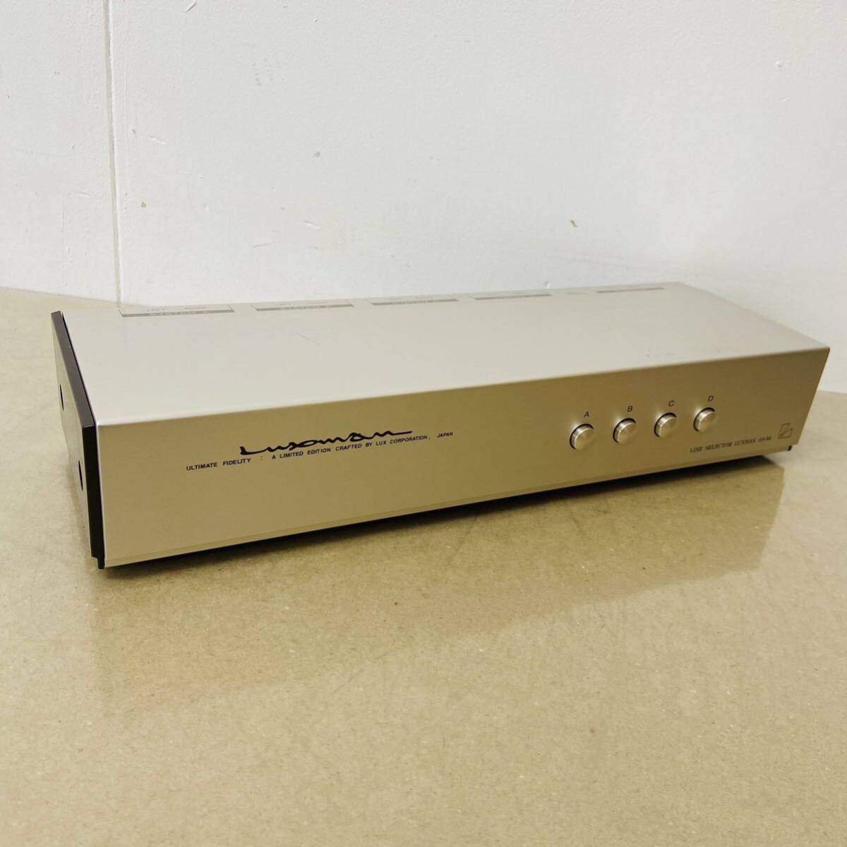 LUXMAN 　ラックスマン 　AS-44 　オーディオセレクター　i1719280サイズ発送　_画像1