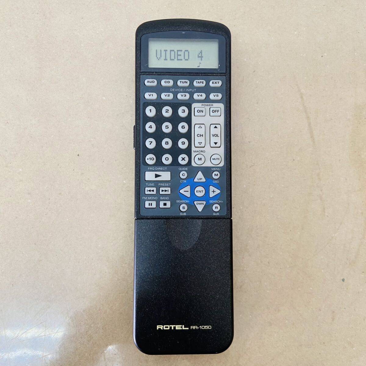 ROTEL RR-1050  Universal Learning Remote Control i18071 コンパクト発送 動作品 の画像1