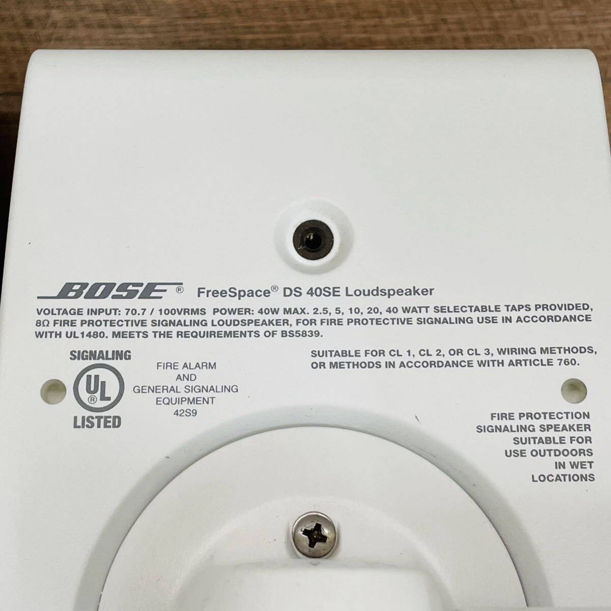 BOSE  ボーズ スピーカーペア  DS-40SE i18035  140サイズ発送   動作確認済の画像6