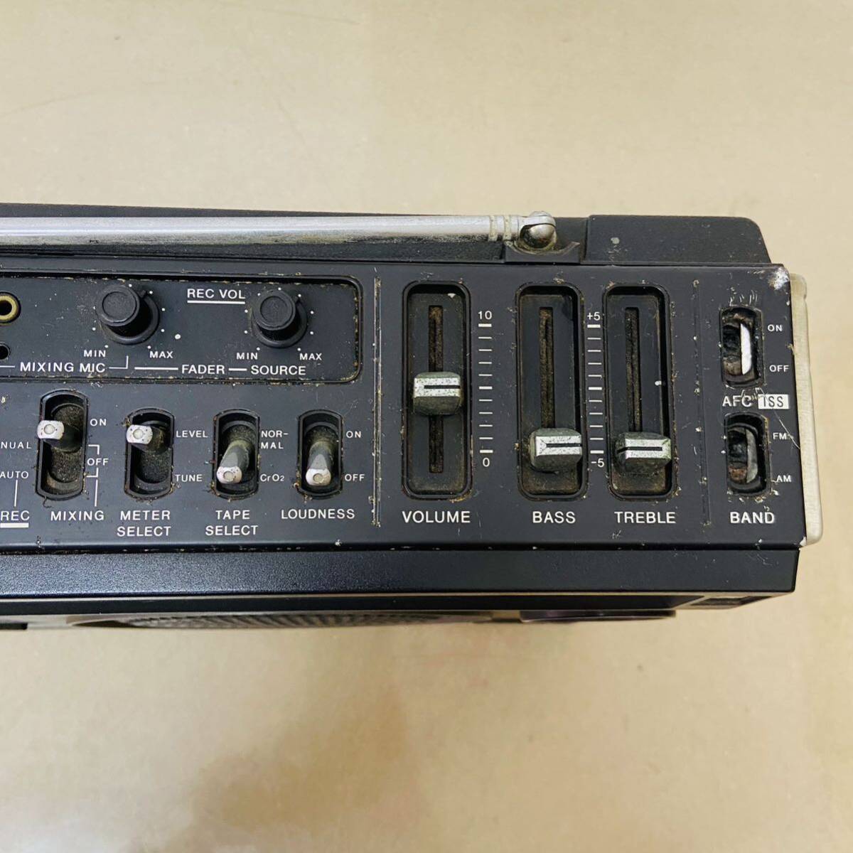 ジャンク SONY ソニー  CF-1980  FM/AM  ラジオカセットレコーダー i17104 100サイズ発送 の画像6